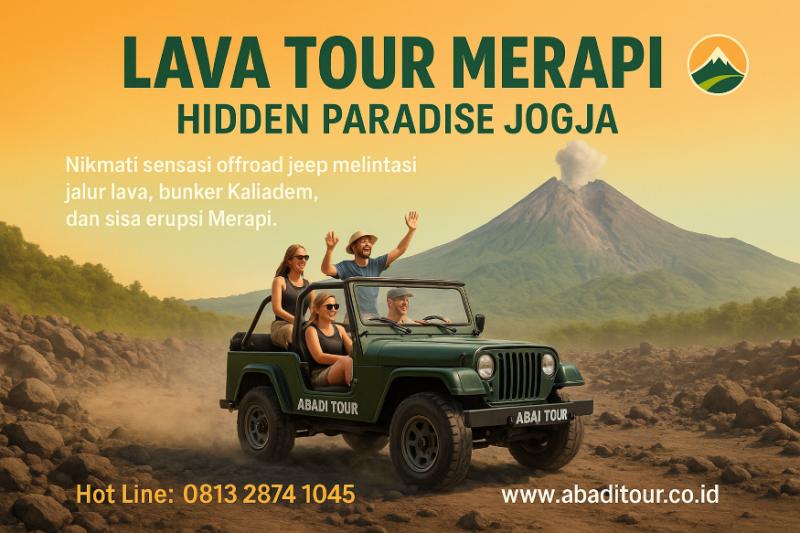 LAVA TOUR GUNUNG MERAPI  -  BOROBUDUR