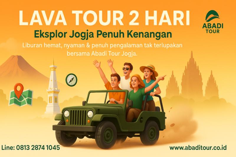 PAKET TOUR JOGJA 2 HARI - LAVA TOUR GUNUNG MERAPI