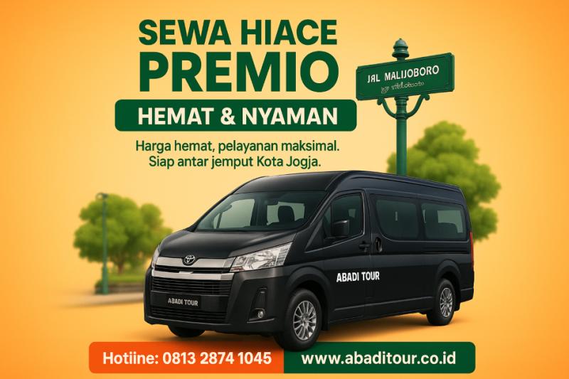 Sewa Hiace Premio Jogja