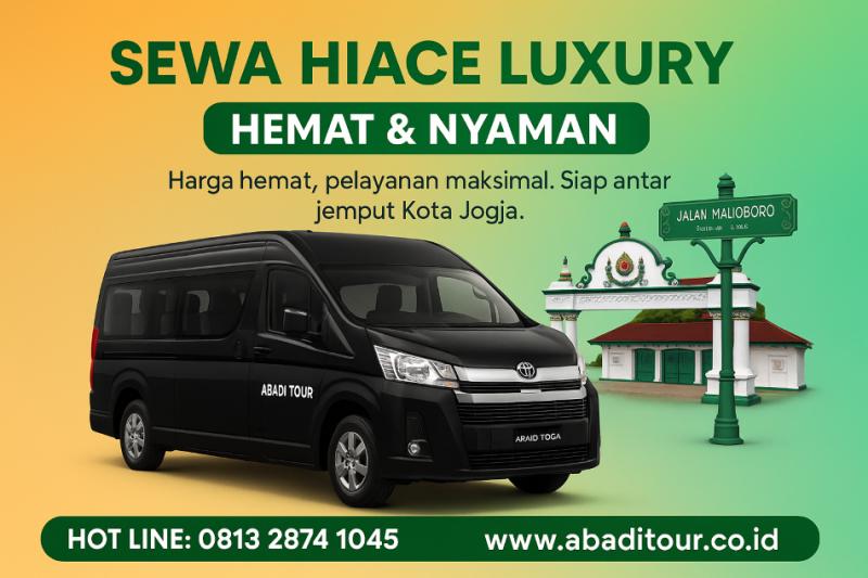 Sewa Hiace Luxury Jogja Sewa Hiace Luxury Jogja