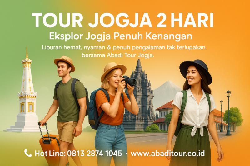 PAKET TOUR JOGJA 2 HARI