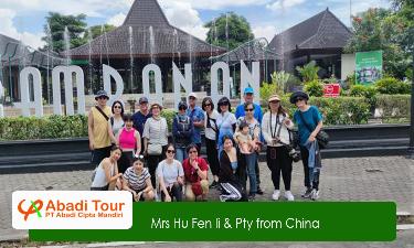 Mrs Hu Fen li & Pty from China